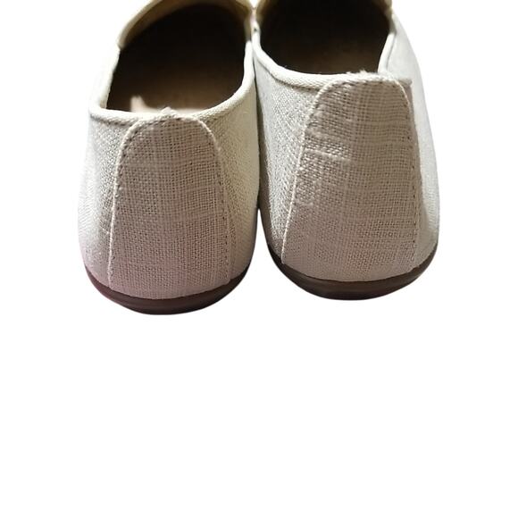 New Aerosoles Betunia LINEN Woven Slip On Loafer Smoking Slippers Women's Sz.9.5 - Picture 4 of 7